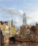 unknow artist European city landscape, street landsacpe, construction, frontstore, building and architecture. 141 oil painting reproduction